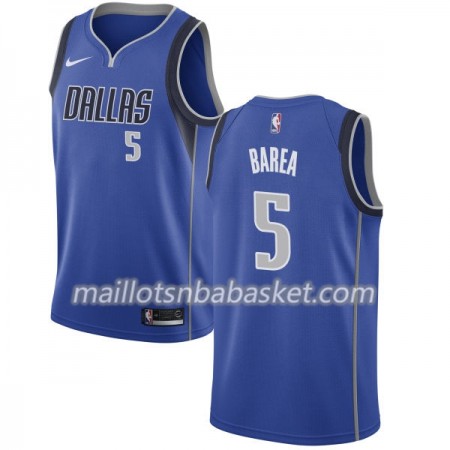Maillot Homme Dallas Mavericks J.J. Barea 5 Nike 2017-18 Royal Swingman